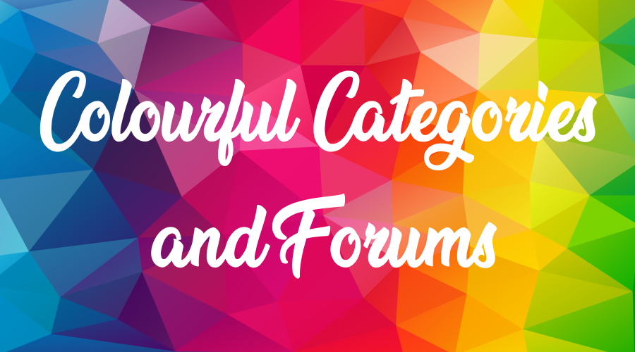 [XTR] Colourful Categories and Forums