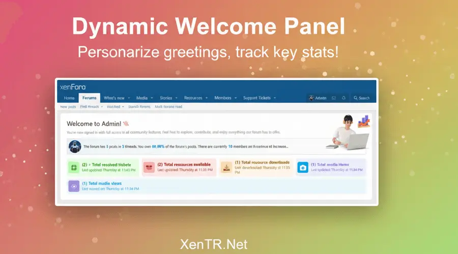 [XTR] Dynamic Welcome Panel