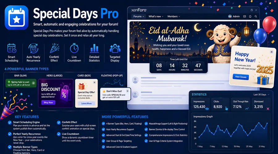 [XTR] Special Days Pro