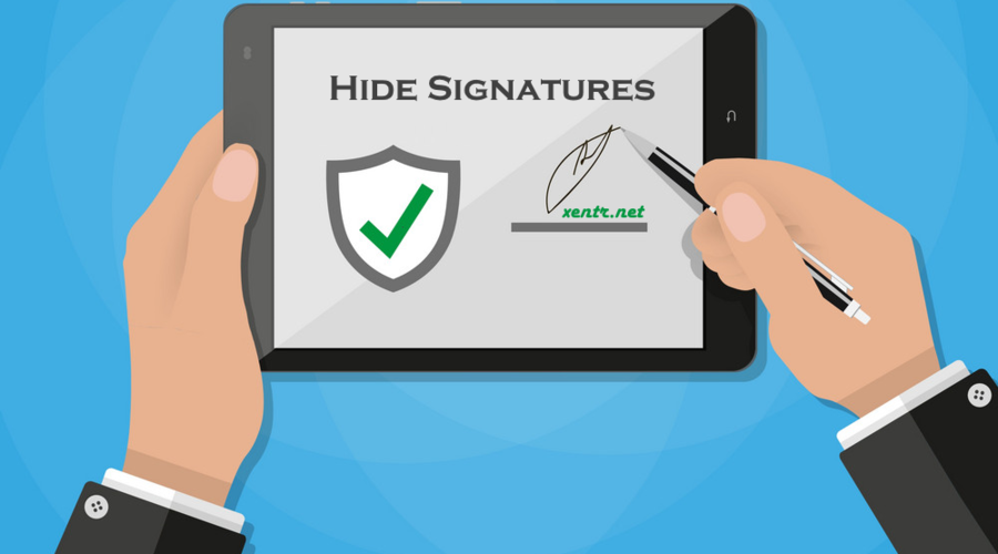 [XTR] Hide Members Signatures