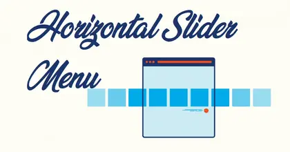 [XTR] Horizontal Slider Menu