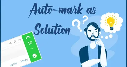 [XTR] Automark As Solution