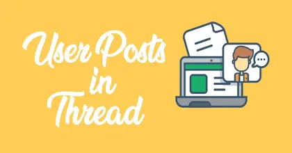 [XTR] User Posts in Thread