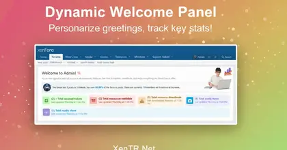[XTR] Dynamic Welcome Panel