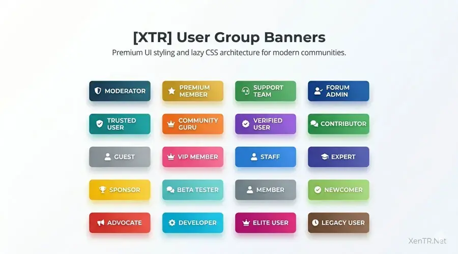 [XTR] User Group Banners